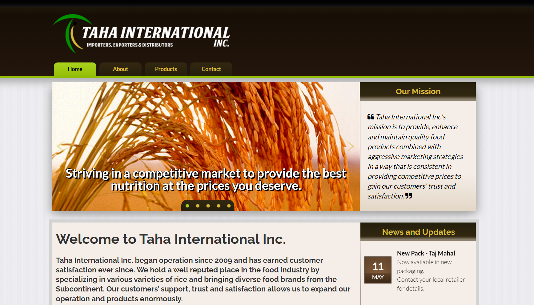 Taha International Inc.